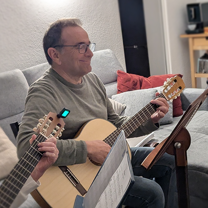 Gitarrenunterricht mit Erwachsenen